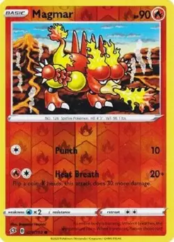 Magmar 29/192 Reverse Holo | Rebel Clash | Pokemon Card - Image 1