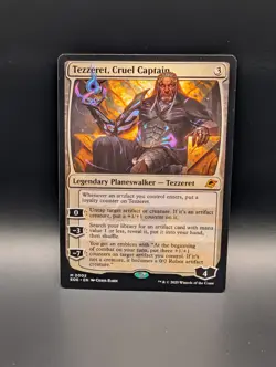 MTG - Tezzeret, Cruel Captain - Legendary Planeswalker - EOE #2 - Mythic - Image 1