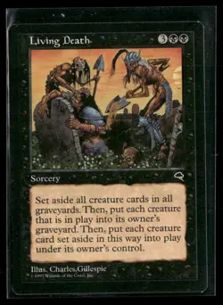 Magic The Gathering MTG Tempest Living Death - Image 1