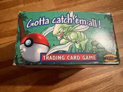Vintage 1998 Pokemon Cards JUNGLE EMPTY BOX Booster Display Box RARE - Image 2