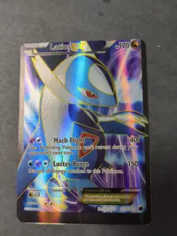 Pokemon Latios EX Plasma Freeze 113/116 Full Art Secret Rare BAD CENTERING ERROR - Image 1