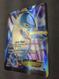 Pokemon Latios EX Plasma Freeze 113/116 Full Art Secret Rare BAD CENTERING ERROR - Image 2