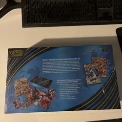 Pokemon: Mega Charizard X Ex Ultra Premium Collection BRAND NEW IN HAND - Image 2