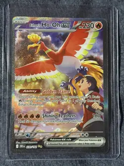 Pokemon TCG Ethans Ho-Oh EX Special Illustration Rare Destined Rivals 230/182 - Image 1