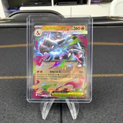 Pokemon TCG Mega Charizard X EX Double Rare Holo 013/094 Phantasmal Flames - Image 1