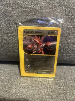 Sealed Pack Of 2002 Pokemon Best Promo #4 Rocket's Scizor EXTREMELY RARE - Image 1