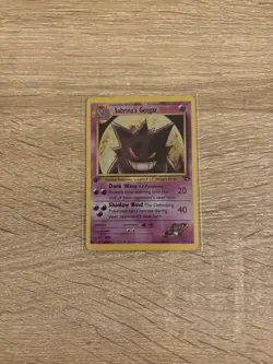 Pokemon Sabrina's Gengar 1st Edition Gym Challenge Set 29/132 Rare - Image 1
