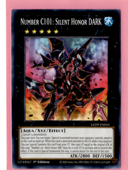 Number C101: Silent Honor DARK | LED9-EN010 | Yu-Gi-Oh! TCG - Image 1
