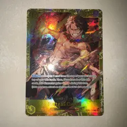 One Piece TCG Portgas. D. Ace OP07-119 500 Years in the Future SEC Card Game CCG - Image 1