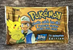 Topps Pokemon Trading Cards - TV Animation Edition (Factory Sealed) - Image 1