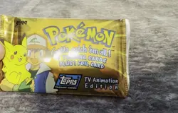 Topps Pokemon Trading Cards - TV Animation Edition (Factory Sealed) - Image 2