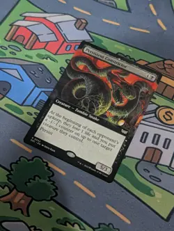 MTG Persistent Constrictor 52 Extended Art Commander Duskmourn: House of Horror - Image 2
