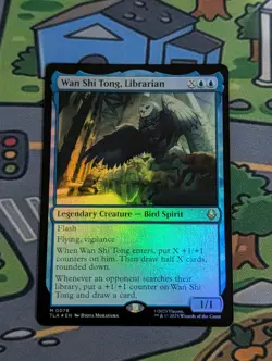 MTG: The Last Airbender - Wan Shi Tong, Librarian NM Foil M #78 - Image 1