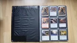 Raccoglitore Collezione MTG vecchia Ritiro Mercatino Usato Carte Magic Old Pieno - Image 3
