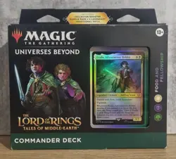 Magic The Gathering - Lord Of The Rings - Commander Deck - Food And Fellowship - Image 1