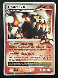 Pokemon Heatran LV.X Promo - DP31 - Image 1