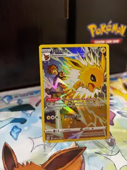 Pokemon Jolteon TG04/TG30 Brilliant Stars Full Art Holo Ultra Rare 100HP - Image 3