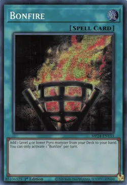 Yugioh MP24-EN133 - Bonfire - Secret Rare - - Image 1