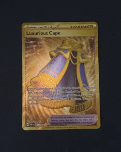 Pokemon Cards Luxurious Cape 265/182 Gold Secret Rare Paradox Rift - Image 1