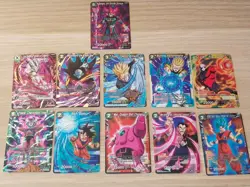 Dragon Ball super 327 cards Lot bundle foil bt10 bt4 foil SR R Goku Vegeta DBZ - Image 5