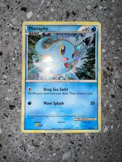 Pokemon TCG Cards Manaphy 3/95 Unleashed Holo Rare NM - Image 3