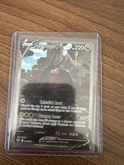 Regidrago V 184/195 Silver Tempest Alt Art Ultra Rare Holo Pokemon Card NM - Image 1