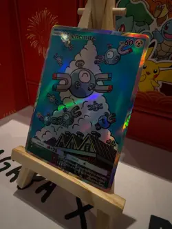 Magnemite Pokemon TCG Pocket Custom Full Alt Art Illustration Holo Foil Card - Image 2