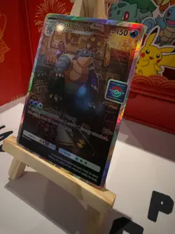 Blastoise Pokemon TCG Pocket Custom Full Alt Art Illustration Holo Foil Card - Image 2