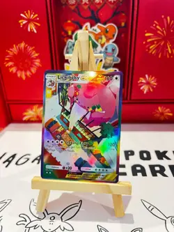 Lickylicky Pokemon TCG Pocket Custom Full Alt Art Illustration Holo Foil Card - Image 1