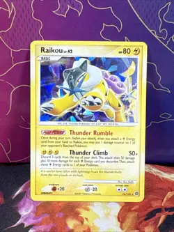 Raikou - (Cracked Ice Holo) 016/132 Miscellaneous Cards & Products Holo - Image 1