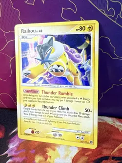 Raikou - (Cracked Ice Holo) 016/132 Miscellaneous Cards & Products Holo - Image 2