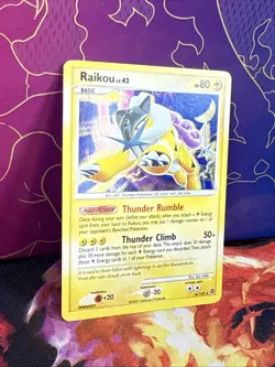 Raikou - (Cracked Ice Holo) 016/132 Miscellaneous Cards & Products Holo - Image 3