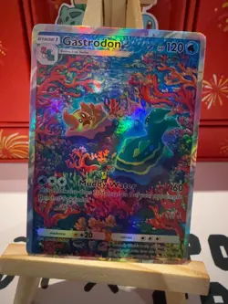 Gastrodon Pokemon TCG Pocket Custom Full Alt Art Illustration Holo Foil Card - Image 1