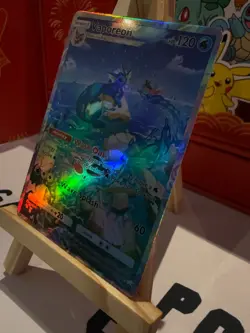 Vaporeon Pokemon TCG Pocket Custom Full Alt Art Illustration Holo Foil Card - Image 2