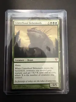 MTG Craterhoof Behemoth Avacyn Restored Regular Card - Image 1
