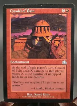 Citadel of Pain Prophecy MTG Regular Moderately Played - Image 1