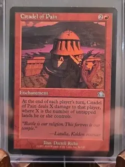 Citadel of Pain Prophecy MTG Regular Moderately Played - Image 3