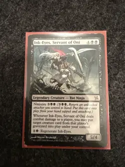 Ink-Eyes, Servant of Oni #71 Betrayers of Kamigawa Magic: The Gathering MP - Image 1