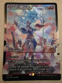 Collective Inferno - Foil (Showcase) Lorwyn Eclipsed - Mtg - Image 1