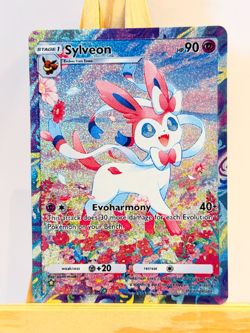 Sylveon - Eevee Grove - Pokemon Pocket FANMADE Full Alt Art HOLO - Image 1