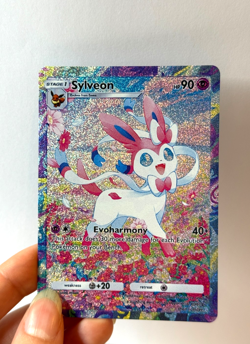 Sylveon - Eevee Grove - Pokemon Pocket FANMADE Full Alt Art HOLO - Image 2