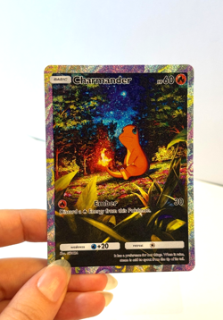 Charmander - Genetic Apex - Pokemon Pocket FANMADE Full Alt Art HOLO - Image 1
