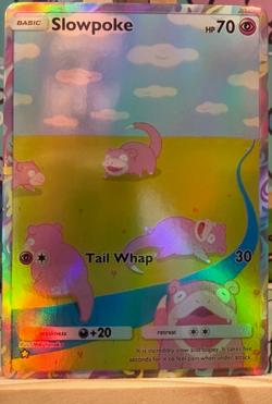 Slowpoke - Genetic Apex Pokemon Pocket FANMADE Full Alt Art HOLO - Image 1