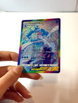 Primarina ex - Eevee Grove - Pokemon Pocket FANMADE Full Alt Art HOLO - Image 2