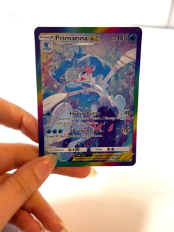 Primarina ex - Eevee Grove - Pokemon Pocket FANMADE Full Alt Art HOLO - Image 3