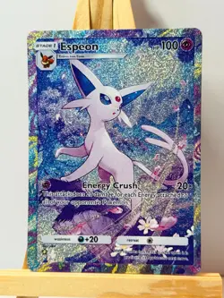 Espeon - Eevee Grove - Pokemon Pocket FANMADE Full Alt Art HOLO - Image 1
