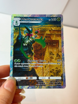 Meowscarada - Shining Revelry - Pokemon Pocket FANMADE Full Alt Art HOLO - Image 2