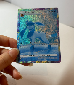 Glaceon - Eevee Grove - Pokemon Pocket FANMADE Full Alt Art HOLO - Image 2