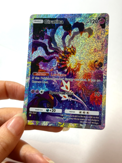 Giratina - Space-Time Smackdown Pokemon Pocket FANMADE Full Alt Art HOLO - Image 2