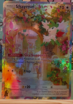Shaymin -- Triumphant Light Pokemon Pocket FANMADE Full Alt Art HOLO - Image 1